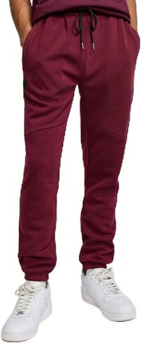 Reason Mens Joggers, All Over Print Sweatpants for Gym, Hiking, Relaxed Fit with Elastic Waistband & Adjustable Drawcord in Saudi Arabia