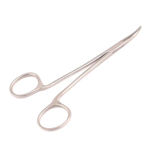 OdontoMed2011 Non-Locking Hemostat Forceps Curved 5" for Ear Care in Saudi Arabia
