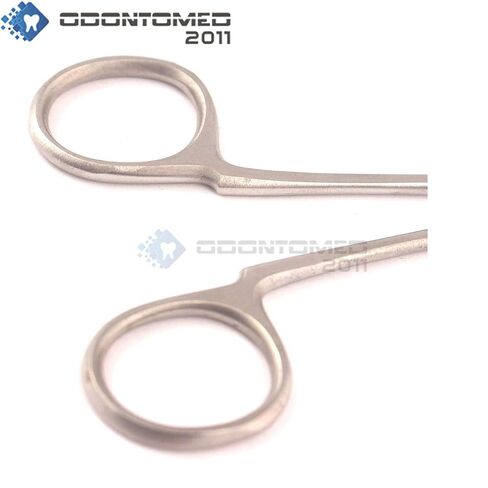 OdontoMed2011 Non-Locking Hemostat Forceps Curved 5" for Ear Care in Saudi Arabia