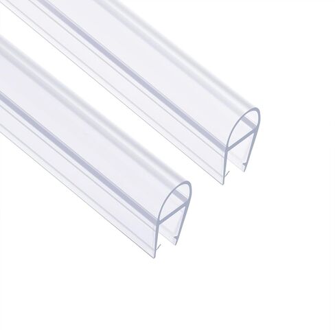 78"(2X39") Shower Door Side Seal Strip for 1/4" for Frameless Sliding Glass Door or Swing Door, with 5/16" Flip in Saudi Arabia