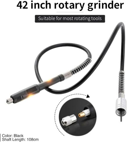 1PCS Flexible Shaft Rotary Grinder Tool - Universal Fit Required Precision Control for Detailed Projects in Saudi Arabia