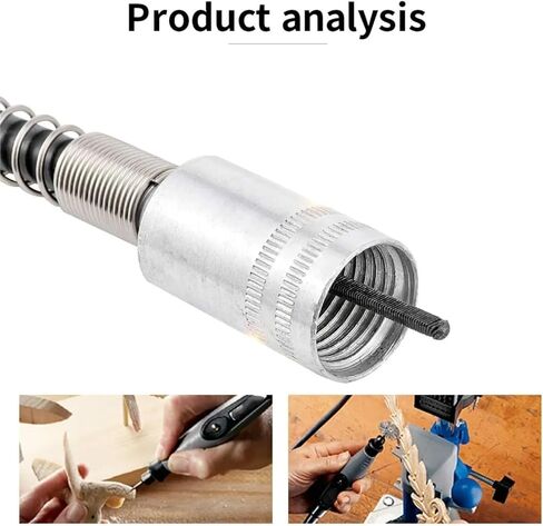 1PCS Flexible Shaft Rotary Grinder Tool - Universal Fit Required Precision Control for Detailed Projects in Saudi Arabia