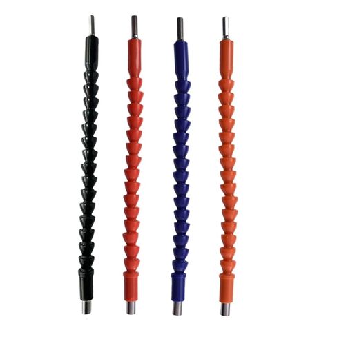 1PCS 295mm 360 Degree Screwdriver Bend Universal Adapter Extension Rod Drill Bit Flexible Shaft Electric Hand Drill Tool(Orange) in Saudi Arabia