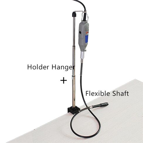 1PCS Holder Hanger and Rotary Flexible Shaft for Mini Drill Rotary Tool Accessories in Saudi Arabia