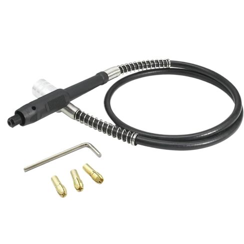 1PCS 107cm Rotary Tool Flexible Shaft Mini Drill Accessories with 3pcs 3.2/2.3/1.5mm Collets in Saudi Arabia