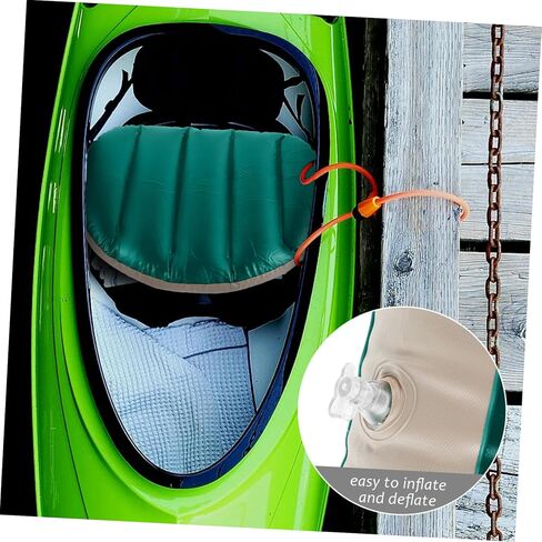 Inflatable Kayak Cushion Seat Pad Waterproof PVC Fishing Boat Accessory for Canoe and Outdoor Use Portable and Comfortable Air Seat for Kayaking and Rafting in Saudi Arabia