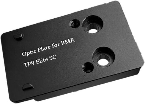 لوحة تركيب بصريات متقدمة من ADE لمسدس Canik TP9 Elite SC البصري الجاهز - متوافق مع 407C/507C، Cyelee WOLF0 3MOA/WOLF، Trijicon RMR، Riton X3 Tactix PRD، SFox Kingslayer/Liberty/Justice Red Dot in Saudi Arabia