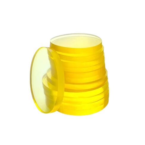 Flat Head Washers, 10pcs Diameter 45 mm Round Wear-Resistant Polyurethane Shock-Absorbing Pad, Height 4mm, 45x4mm in Kuwait