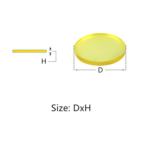 Flat Head Washers, 10pcs Diameter 45 mm Round Wear-Resistant Polyurethane Shock-Absorbing Pad, Height 4mm, 45x4mm in Kuwait