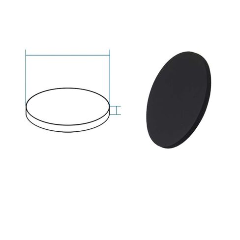 Flat Head Washers, 10pcs Diameter 35 mm Round Non-Slip and Silicone Shock-Absorbing Pad, Height 4mm, 35x4mm in Kuwait