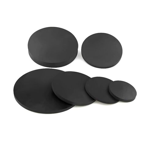 Flat Head Washers, 10pcs Diameter 85 mm Round Non-Slip and Silicone Shock-Absorbing Pad, Height 3mm, 85x3mm in Kuwait