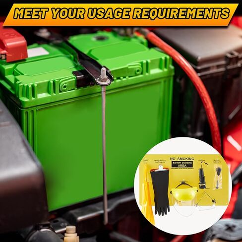 7 Pcs Complete Forklift Battery Protective Handling PPE Kit, PPE Equipment for Lift Battery Water Handling, Propane Tasks, Warehouse Safety Gear Storage in Saudi Arabia