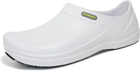 Hawkwell Professional Nursing Shoes for Men - Slip Resistant Surgical Clogs, Lightweight Waterproof Medical Work Shoes - Comfortable Shoes for Healthcare, Food Service, Garden in Saudi Arabia