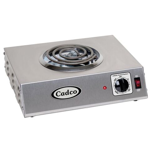 14" Electric Hotplate w/ (1) Burner & Infinite Controls, 120v in Saudi Arabia