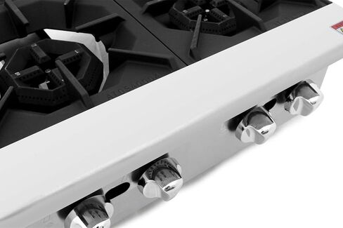 CookRite ATHP-36-6 طبق تسخين تجاري على سطح الطاولة بستة شعلات نطاق البروبان السائل 36 بوصة - 150.000 وحدة حرارية بريطانية in Kuwait