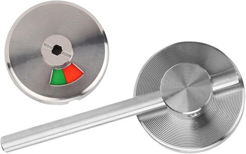 Sturdy Durable Privacy Indicator Door Lock Vacant Engaged Status Display Anti-Oxidation Brushed Finish Easy Install for Public Toilet WC Restroom in Saudi Arabia