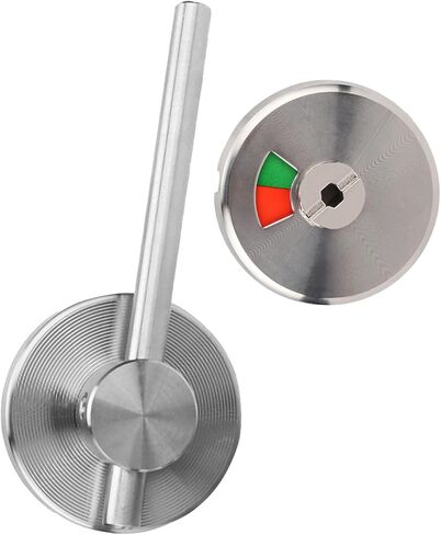 Sturdy Durable Privacy Indicator Door Lock Vacant Engaged Status Display Anti-Oxidation Brushed Finish Easy Install for Public Toilet WC Restroom in Saudi Arabia