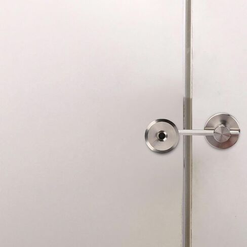 Sturdy Durable Privacy Indicator Door Lock Vacant Engaged Status Display Anti-Oxidation Brushed Finish Easy Install for Public Toilet WC Restroom in Saudi Arabia