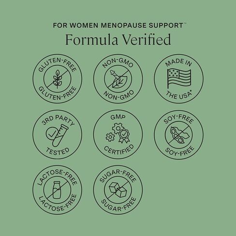 Stonehenge Health for Women Menopause Support for Peri + Menopause + Post - Mood, Energy, Stress, Hot Flashes, Night Sweats, Sleep & Cortisol, Chromax Chromium, Vitamin D3, KSM-66 Ashwagandha (3 Pack) in Kuwait