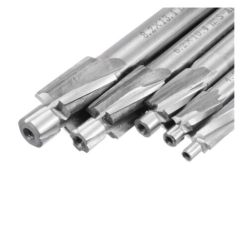 Counterbore Cutter 5Pcs Counterbore End Mill M3-M8 Slotting Tool Milling Cutter Countersink End Mills in Saudi Arabia