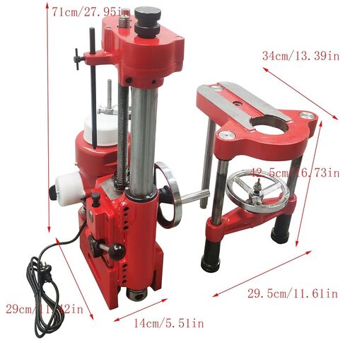 220V Engine Cylinder Boring Machine Professional Mechanical Repair Equipment with Base Bracket Boring Range 1.97-3.74in Max Depth 6.69in Cylinder Honing Machine for Car Motorcycle in Kuwait