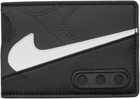 Nike Icon Air Max 90 Card Wallet Wallet بطاقات الائتمان بطاقات ترخيص أسود ، أسود ، قياسي ، عارضة in Saudi Arabia