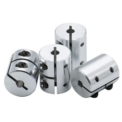 T8 Lead Screw Rigid Shaft Coupler Clamp Stepper Servo Motor Coupling D20L25 5x8 2Pcs(D20L25-8X8) in Saudi Arabia