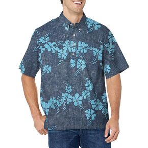 Reyn Spooner Men's 50th State Flower Spooner Kloth Classic Fit Pullover Shirt in Kuwait