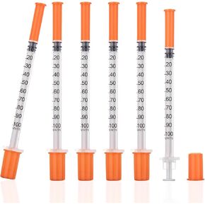 1ml 30G 1/2" Lab Syringe, Individually Wrapped, 100Pack in Kuwait