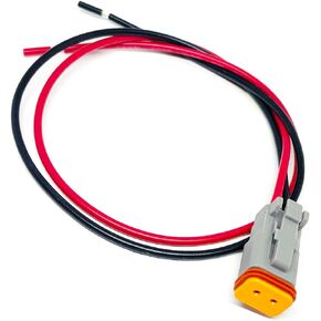 Deutsch DT Series DT06-2S 2-pin female connector with pre-attached wires (DT06-2S Connector) in Kuwait