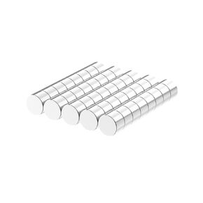 مغناطيس صغير قوي - 3/8 بوصة عمق × 1/4 بوصة ارتفاع - 40 حزمة، مغناطيسات أرضية نادرة قوية، مغناطيس ثلاجة قرص نيوديميوم قوي صغير للثلاجة، DIY، البناء، العلمي، الحرف اليدوية، المكتب، 0.375 × 0.25 بوصة in Kuwait