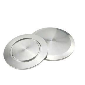 1 قطعة KF10 KF16 KF25 KF40 KF50 KF63 304 وصلة أنابيب الفولاذ المقاوم للصدأ KF غطاء نهاية فراغ صالح ثلاثي المشبك (قطر KF80 114 مللي متر) in Kuwait