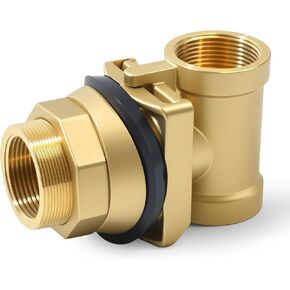 1 inch NPT Bronze Pitless Adapter For Submersible Well Pump,Designed for 4"-8" Well Casing, Casing Hole 1-3/4", Drop and Discharge Pipe (1 inch) in Saudi Arabia