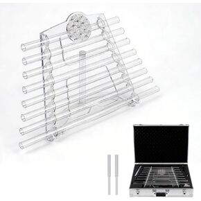 432Hz 8 Note CDEFGABC Quartz Crystal Singing Harp,Including Bracket Alumina Carrry Case for Sound Bath and Meditatiion in Kuwait