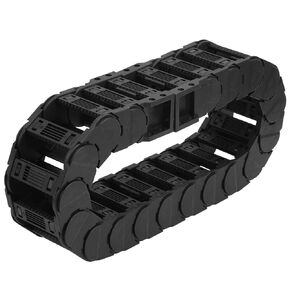 Nylon 66 Cable Drag Chain Low Noise Series Removable Wire Carrier 0.7 Meter for CNC Machine Engraving Machine Durable Protective Cable Management System (D25*60) in Kuwait