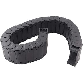 Nylon Cable Drag Chain Low Noise Wire Carrier Detachable 0.7 Meter Professional CNC Machine Cable Protector Durable Flexible Engineering Plastic (D30*50) in Kuwait