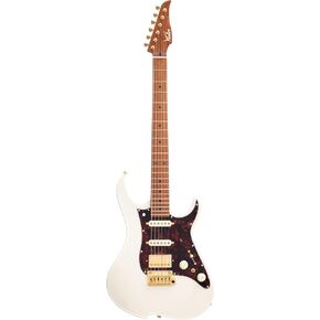 Vola Electric Guitar OZ JRM J2 Olympic White Gloss Handmade in Japan MIJ Roasted Maple Neck Gotoh Bridge Gotoh Locking Tuner Signature model 6 Strings Modern C Neck For All Levels in Kuwait