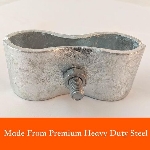 مشابك بيت الكلب ومشابك الألواح لسياج ربط السلسلة مصنوعة لتناسب أعمدة مستديرة مقاس 1 3/8 بوصة. مشبك ربط السلسلة، ومشابك لوحة السياج ومشبك السرج لبيوت الكلاب، والموصلات المجلفنة. (1-3/8 بوصة (8 قطع) in Kuwait