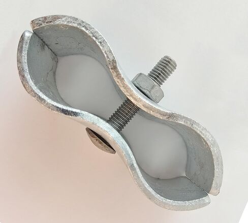 مشابك بيت الكلب ومشابك الألواح لسياج ربط السلسلة مصنوعة لتناسب أعمدة مستديرة مقاس 1 3/8 بوصة. مشبك ربط السلسلة، ومشابك لوحة السياج ومشبك السرج لبيوت الكلاب، والموصلات المجلفنة. (1-3/8 بوصة (8 قطع) in Kuwait