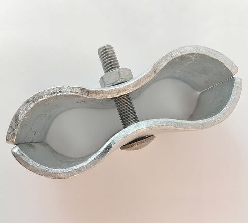 مشابك بيت الكلب ومشابك الألواح لسياج ربط السلسلة مصنوعة لتناسب أعمدة مستديرة مقاس 1 3/8 بوصة. مشبك ربط السلسلة، ومشابك لوحة السياج ومشبك السرج لبيوت الكلاب، والموصلات المجلفنة. (1-3/8 بوصة (8 قطع) in Kuwait