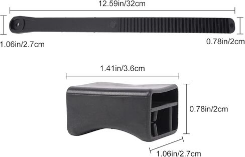 SYDSZ 2Pcs Roof Rack Bike Wheel Adapter Straps with Cushion with Wheel Strap for Secure Cycling Transport Compatible with Forklift Highspeed ProRide/Thule 598 52958 52959 52670 in Kuwait