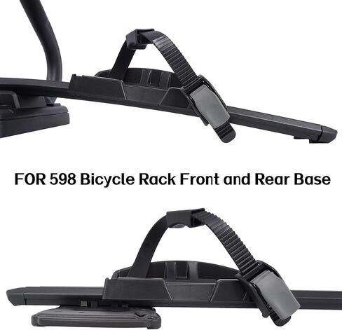 SYDSZ 2Pcs Roof Rack Bike Wheel Adapter Straps with Cushion with Wheel Strap for Secure Cycling Transport Compatible with Forklift Highspeed ProRide/Thule 598 52958 52959 52670 in Kuwait