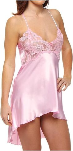 Women's Sexy Charmeuse Chemise in Saudi Arabia
