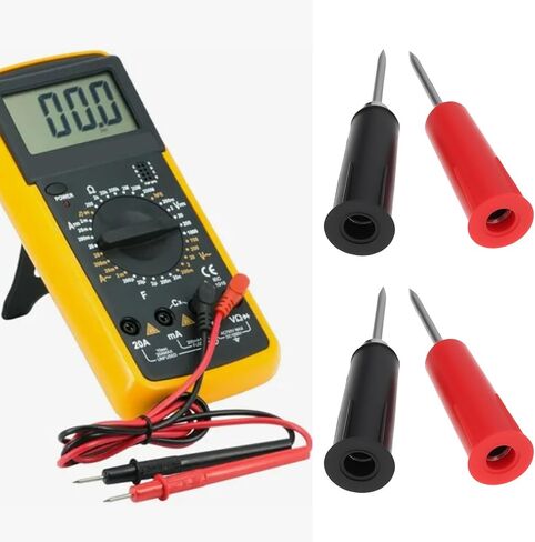 The Lord of the Tools 10Pcs 2mm Pin Tip Plug to 4mm Banana Female Jack Adapter for Multimeter Probe in Saudi Arabia