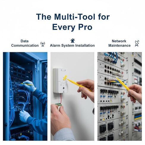 15 Pcs Probe Spudger Tool Nylon with L-Shaped Hook and Flat Head, Pick Tool for Telecom & Data Communication Installations, Alarm System Installers(Yellow) in Kuwait