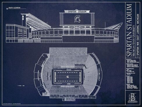 Ballpark Blueprints Spartan Stadium in Kuwait