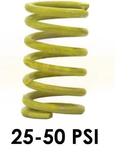 مجموعة صمامات تخفيف الضغط لضاغط الهواء NC25 - لأدوات الهواء وقطع غيار ضواغط الهواء - صمام تخفيف الضغط القابل للتعديل للضاغط - 25-200 رطل لكل بوصة مربعة 1/4 بوصة MNPT H: 1-5/8 بوصة الحجم السداسي: 9/16 بوصة in Kuwait