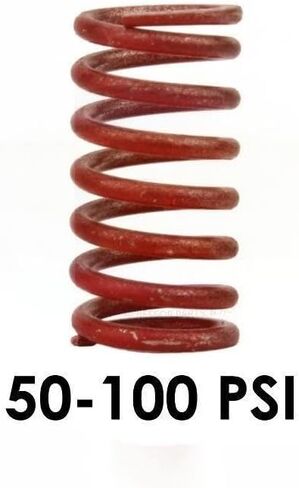 مجموعة صمامات تخفيف الضغط لضاغط الهواء NC25 - لأدوات الهواء وقطع غيار ضواغط الهواء - صمام تخفيف الضغط القابل للتعديل للضاغط - 25-200 رطل لكل بوصة مربعة 1/4 بوصة MNPT H: 1-5/8 بوصة الحجم السداسي: 9/16 بوصة in Kuwait