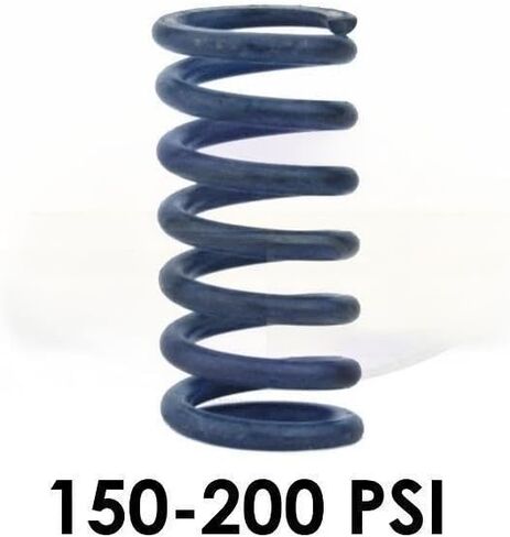 مجموعة صمامات تخفيف الضغط لضاغط الهواء NC25 - لأدوات الهواء وقطع غيار ضواغط الهواء - صمام تخفيف الضغط القابل للتعديل للضاغط - 25-200 رطل لكل بوصة مربعة 1/4 بوصة MNPT H: 1-5/8 بوصة الحجم السداسي: 9/16 بوصة in Kuwait