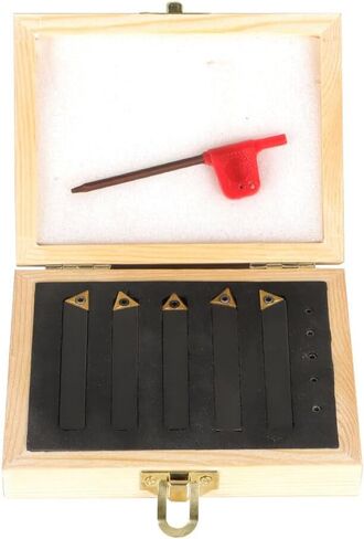 Replacement-Parts For 5 Pieces 3/8" Lathe Indexable Carbide Insert Turning Tooling Bit Holder Set Mod-W91R-1032 in Saudi Arabia